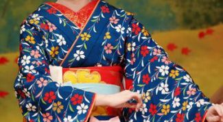 Картинка по теме - как надевать кимоно