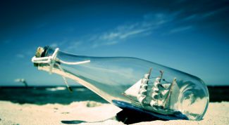 Картинка по теме - как собрать корабль в бутылке