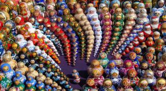 Картинка по теме - как красиво разрисовать матрешку