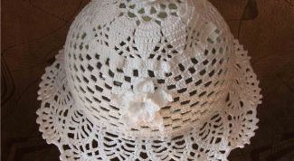 Картинка по теме - как связать ажурную шапочку