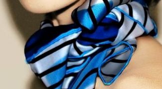 Картинка по теме - как завязывать короткий шарф