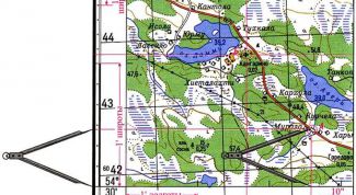 Картинка по теме - как определить прямоугольные координаты