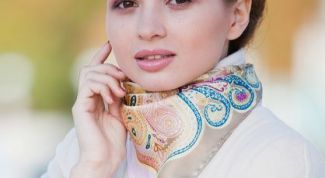 Картинка по теме - как правильно завязать платок