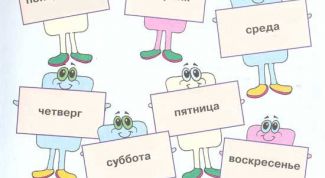 Картинка по теме - как выучить дни недели