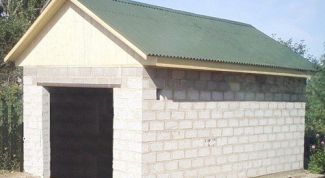 Картинка по теме - как построить гараж из блока