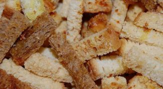 Картинка по теме - как сделать сухари в микроволновке