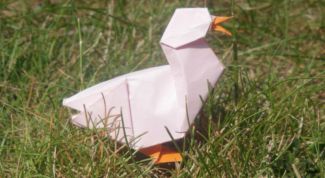 Картинка по теме - как сделать утку из бумаги