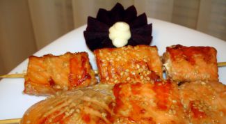 Картинка по теме - как обжарить филе семги в кунжутном масле