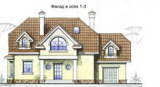 Картинка по теме - как начертить фасад