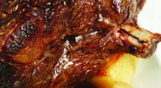 Картинка по теме - как зажарить баранью ногу