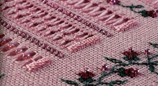 Картинка по теме - как вышивать мережкой