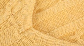 Картинка по теме - как вязать v образную горловину