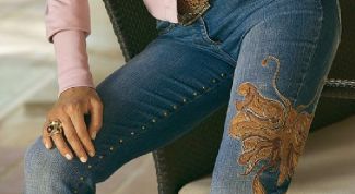 Картинка по теме - как сделать красивые джинсы