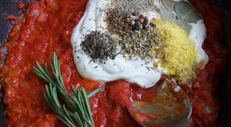 Картинка по теме - как приготовить соус для вегетарианских голубцов 