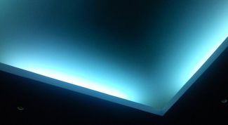 Картинка по теме - как сделать подсветку натяжного потолка