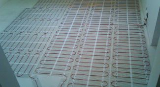 Картинка по теме - как сделать стяжку на теплый пол