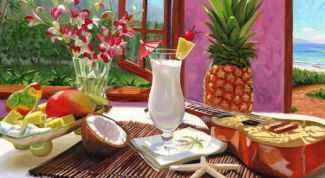 Картинка по теме - как готовить пина коладу