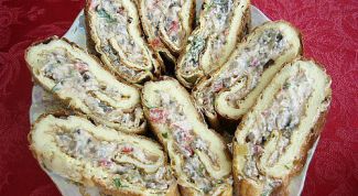 Картинка по теме - как свернуть лаваш