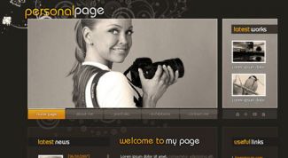 Картинка по теме - как создать сайт-портфолио