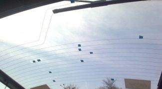 Картинка по теме - как восстановить нити обогрева стекла