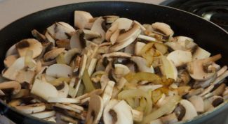 Картинка по теме - как жарить белые грибы