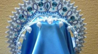 Картинка по теме - как сделать кокошник снегурочки