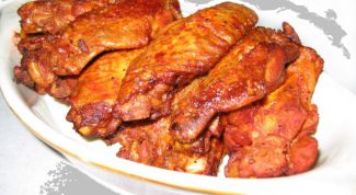 Картинка по теме - как жарить куриные крылья