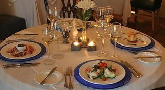 Картинка по теме - как сервировать стол к обеду