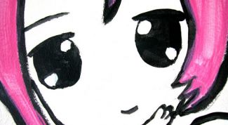 Картинка по теме - как рисовать лицо как в манге 