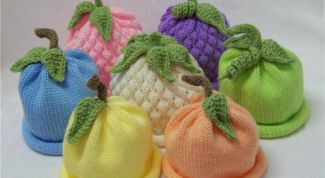 Картинка по теме - как связать шапочку младенцу