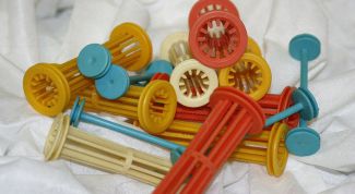 Картинка по теме - как накручивать волосы на коклюшки