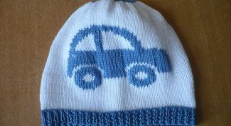 Картинка по теме - как связать обычную шапку