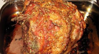 Картинка по теме - как приготовить окорок из свинины