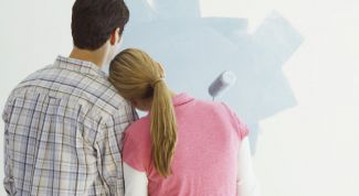 Картинка по теме - как красить стены и потолок