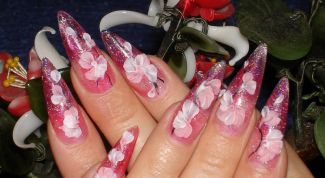 Картинка по теме - как сделать цветы из акрила