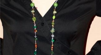 Картинка по теме - как носить длинные бусы