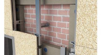 Картинка по теме - как монтировать вентилируемый фасад