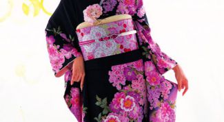 Картинка по теме - как носить кимоно