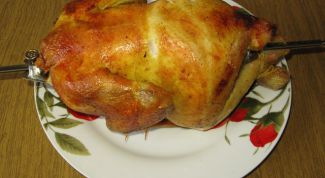 Картинка по теме - как насаживать курицу на гриль