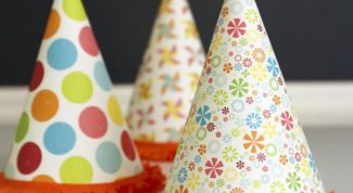 Картинка по теме - как сделать колпак из картона