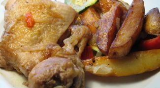 Картинка по теме - как приготовить курицу в казане