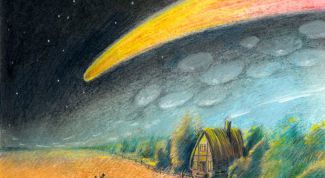 Картинка по теме - как нарисовать комету