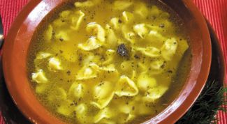 Картинка по теме - как готовить суп с пельменями