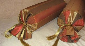 Картинка по теме - как сделать подушку-валик