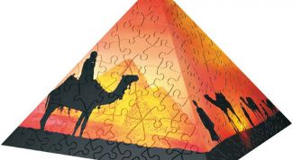 Картинка по теме - как сделать бумажную пирамиду