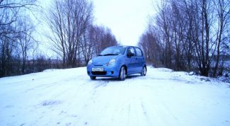 Картинка по теме - как завести матиз зимой