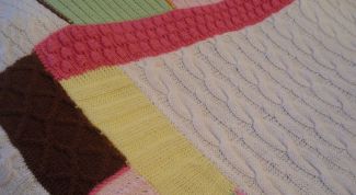 Картинка по теме - как связать покрывало спицами