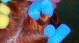 Картинка по теме - как накручивать волосы на мягкие бигуди