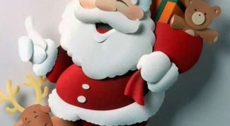 Картинка по теме - как вырезать деда мороза