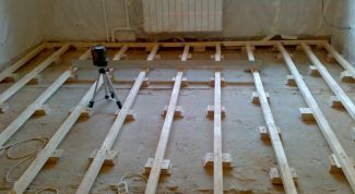 Картинка по теме - как уложить пол на лаги